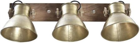 Lampa ścienna DKD Home Decor Złoty Metal Brązowy 220 V 50 W (64 x 17 26 cm) (S3031367)