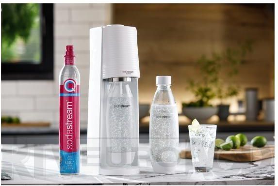 Sodastream Terra + Butelki Fuse Białe Kwiaty GC750