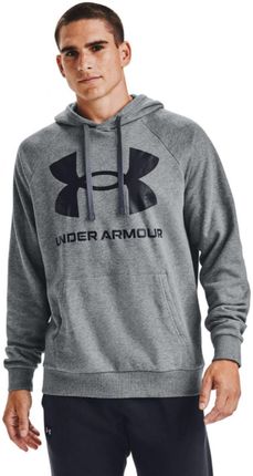 Męska bluza dresowa  nierozpinana z kapturem UNDER ARMOUR UA Rival Fleece Big Logo HD