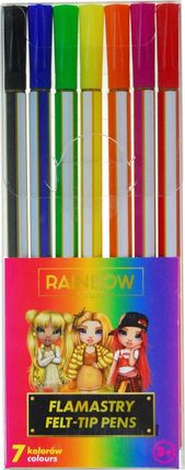 Astra Flamastry 7 Kolorów Rainbow High