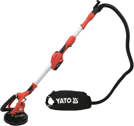 Yato YT-82361 akumulatorowa szlifierka do gipsu typ żyrafa 18V z wbudowanym odkurzaczem bez akumulatora i ładowarki w kartonie