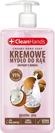 Cleanhands Mydło Kokosowe Do Rąk 300Ml