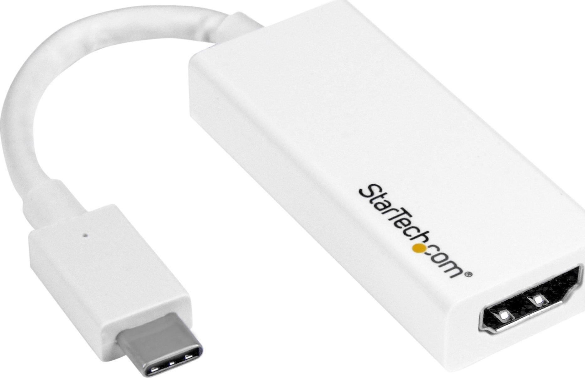 Adapter Usb Startech Adap Usbc To Hdmi 4K White M/F Opinie i ceny na