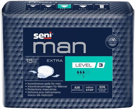 Seni Man Extra Level 3 Wkładki urologiczne 15 szt.