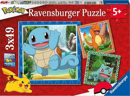 Ravensburger Puzzle Pokemon 3W1