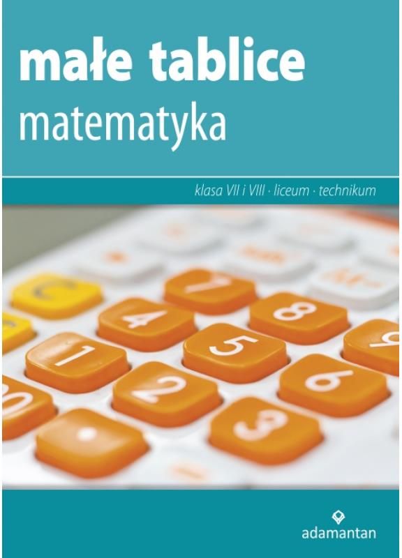 Produkt Z Outletu Ma E Tablice Matematyka Klasa I Oraz Liceum I Hot