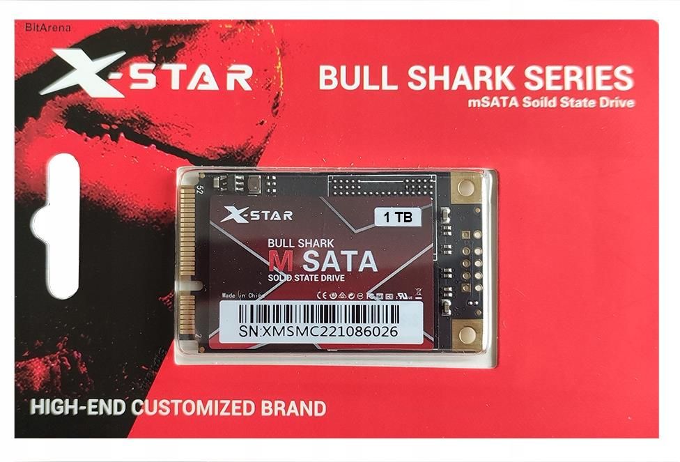 Dysk Ssd X Star Bull Shark Tb Msata Opinie I Ceny Na Ceneo Pl