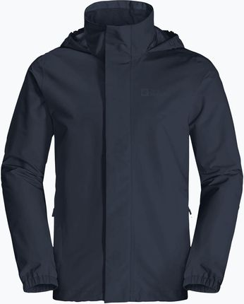 Jack Wolfskin Kurtka Przeciwdeszczowa Męska Stormy Point 2L Granatowa 11111421010 4064993496277