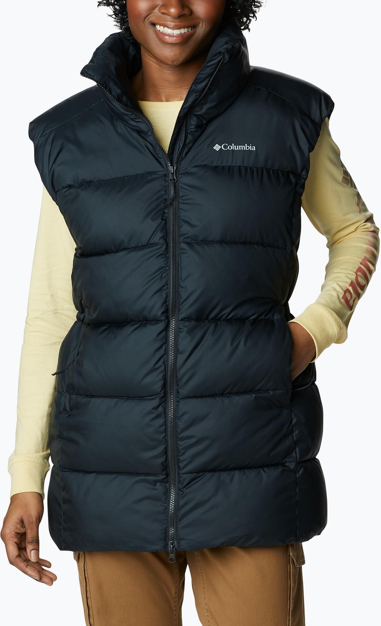 Columbia Puffect™ Mid Vest GIACCA Donna, Cenere (New Cinder), S
