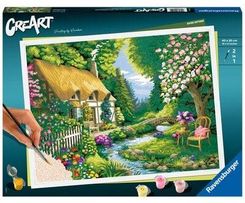 Zdjęcie Ravensburger Malowanka Creart Premium B Domek Nad Rzeką 20154 - Puck