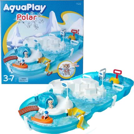Big Aquaplay zestaw Tor wodny Polar + figurki