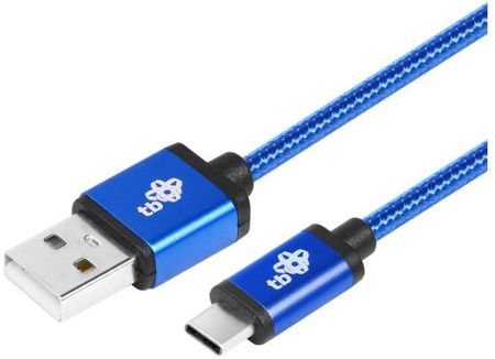 TB Kabel USB-USB C 2 m niebieski sznurek