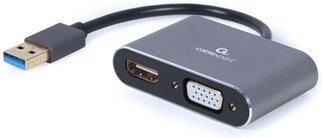 Gembird Adapter USB 3.0 to HDMI VGA D-SUB