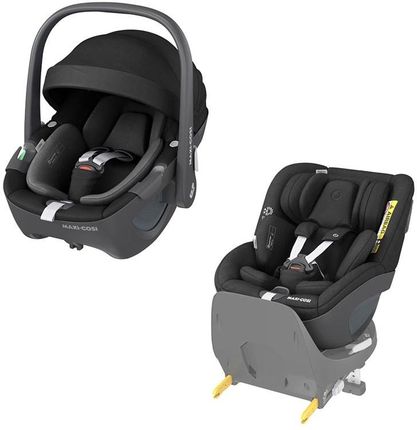 Fotelik Maxi-Cosi Zestaw Modularny Pebble 360° + Pearl 360