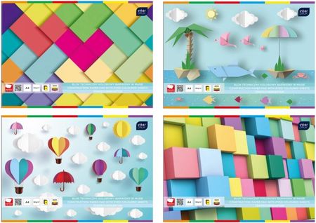 Interdruk Blok Techniczny Kolorowy 10 Kartek