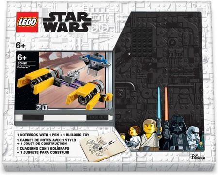 Lego Star Wars Podracer Notatnik Z Zestawem Klocków Płytką I Długopisem 52527