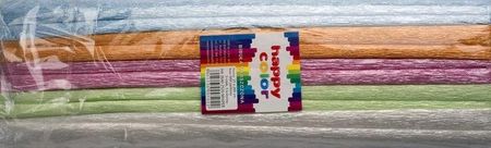 Happy Color Bibuła Marszczona Zestaw 5 Kolorów 25X200Cm