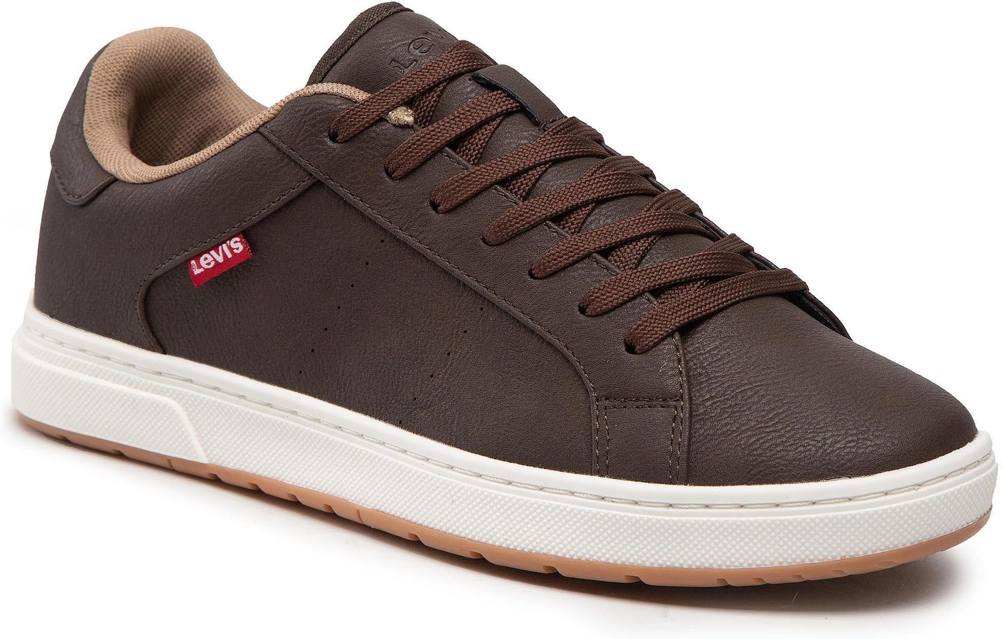 Sneakersy LEVI'S® - 234234-661-29 Dark Brown - Ceny i opinie - Ceneo.pl