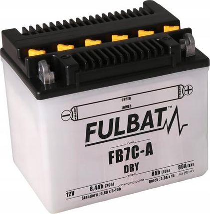 Fulbat Akumulator Yb7C-A Dry Fb7C-A 12V 84Ah 85A YB7CA