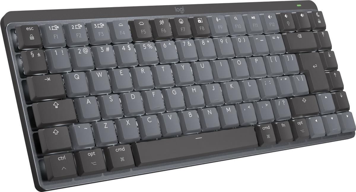 Klawiatura Logitech MX Mechanical Keyboard Mini for Mac Gwiezdna Szarość  (KL-LOG-221) - Opinie i ceny na Ceneo.pl