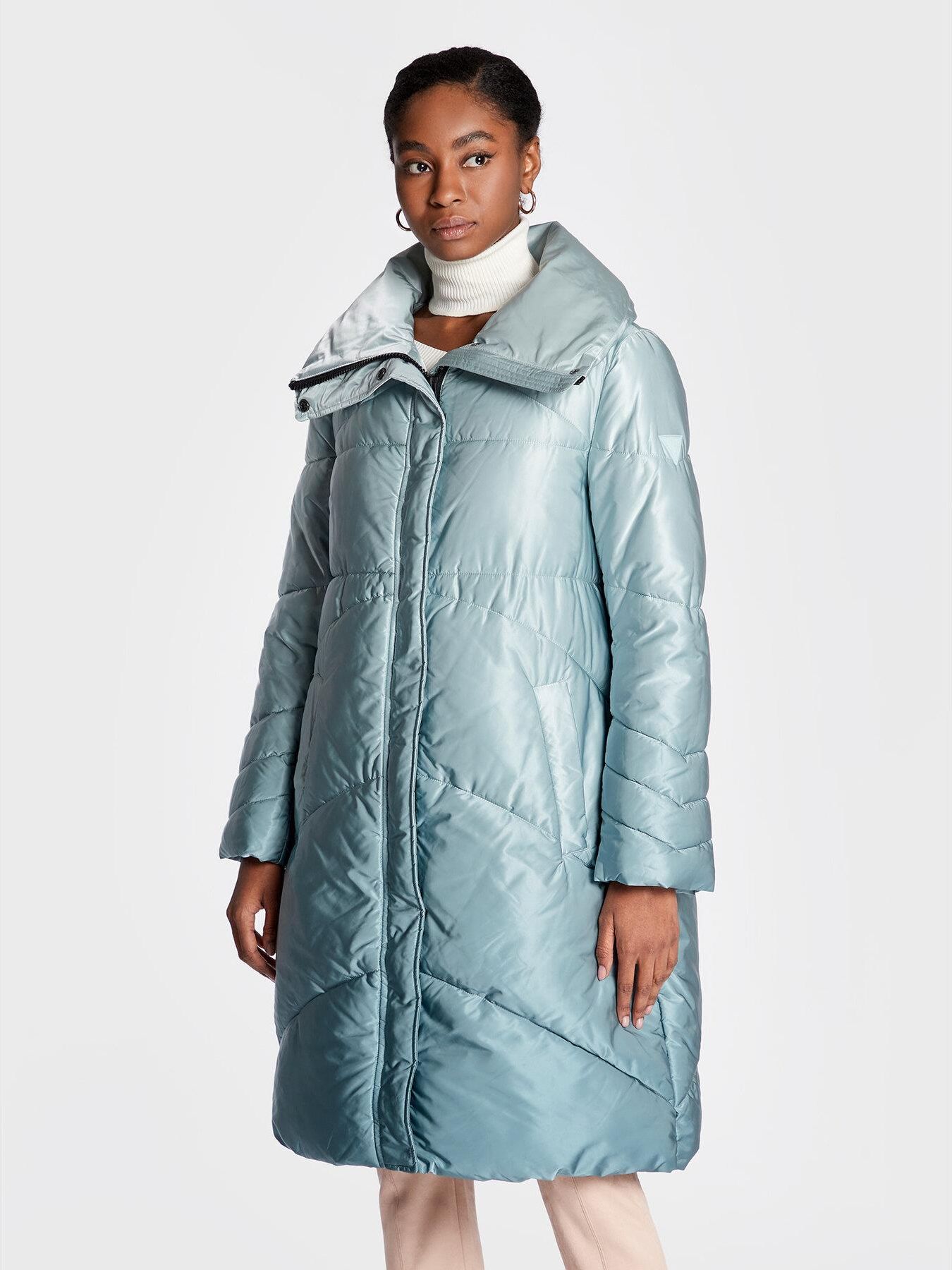 Guess Kurtka puchowa Ophelie W2BL70 WF170 Zielony Regular