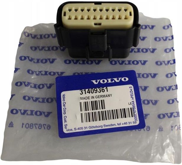 Volvo S90 V90 Ii Wtyczka Wiązka Zderzak Przód 3140 31409361