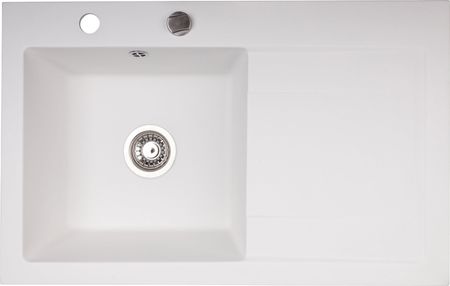 Brenor Granitowy, Biały, Kuchenny Mingus 80L (7,5cmx 50,5cm) MINGUS80L01