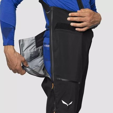 Salewa Spodnie Ortles Gtx Pro Stretch M Pants Black Out 21726133 - Main Image