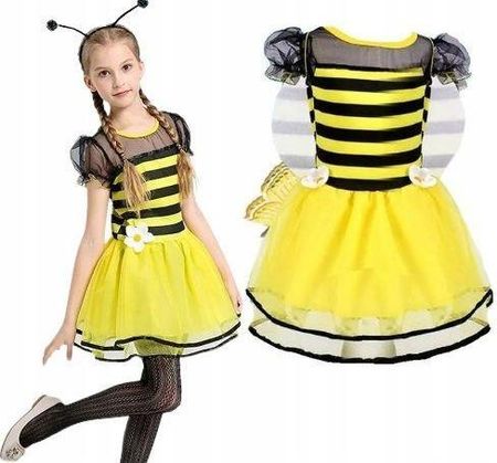 Kostium Pszczółka Strój Pszczoła Sukienka S122 128