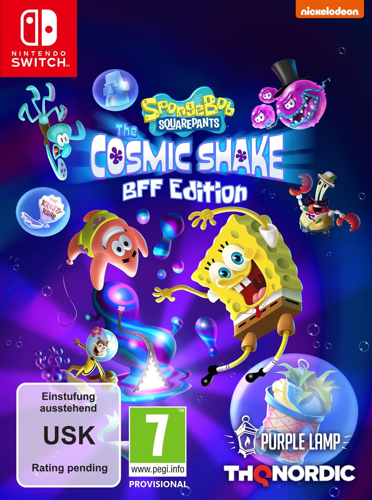 spongebob squarepants the cosmic shake gra nintendo switch