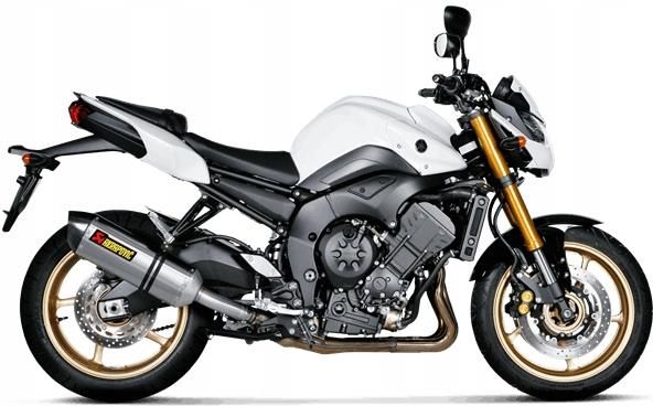 【YAMAHA】 Akrapovic Carbon Yamaha Fz8 10/15 Wydech Tłumik S-Y8So1-Hrc