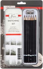 Zdjęcie Nassau Fine Art Zestaw Do Szkicowania 7Sztuk W Blaszanym Pudełku - Bielsko-Biała