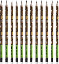 Zdjęcie Kidea 12 Ołówków Trójkątne Z Gumką Do Pisania - Skalbmierz