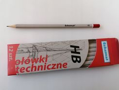 Zdjęcie Schemat Ołówki Techniczne Twardość Hb 12Sztuk Zestaw Ołów - Tomaszów Mazowiecki