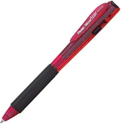 Pentel Długopis Żelowy K437Cr Wow Czerwony
