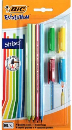 Bic Ołówki Kolorowe Z Zatyczkami Dla Dzieci Trwałe