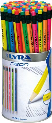 Lyra Duży Zestaw Ołówków Neonowe Kolory 96Szt.