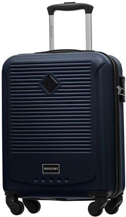 Mała kabinowa walizka PUCCINI CORFU ABS016C 7A Granatowa