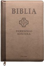 Zdjęcie Biblia pierwszego Kościoła brązowa z paginatorami - Marki