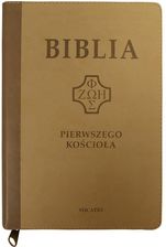 Zdjęcie Biblia pierwszego Kościoła beżowa z paginatorami - Goleniów