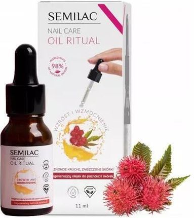 Semilac Oil Ritual Regenerujący olejek do paznokci i skórek - 11ml