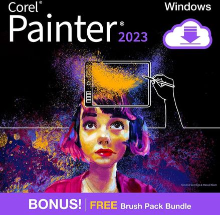 Corel Painter® 2023 (Windows/Mac) - NOWA licencja, wieczysta, komercyjna, elektroniczna