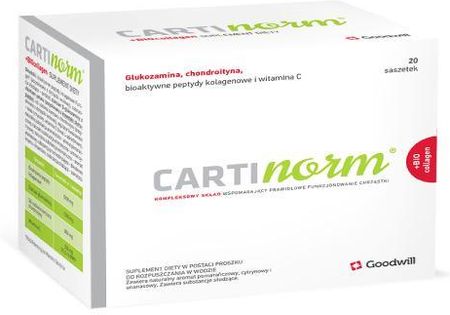 Cartinorm + Biokolagen 20 saszetek