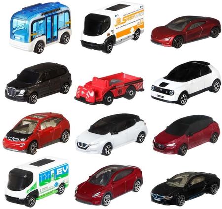 Mattel Samochód Matchbox Mbx Electric Cars (12 Samochodów) HGW60