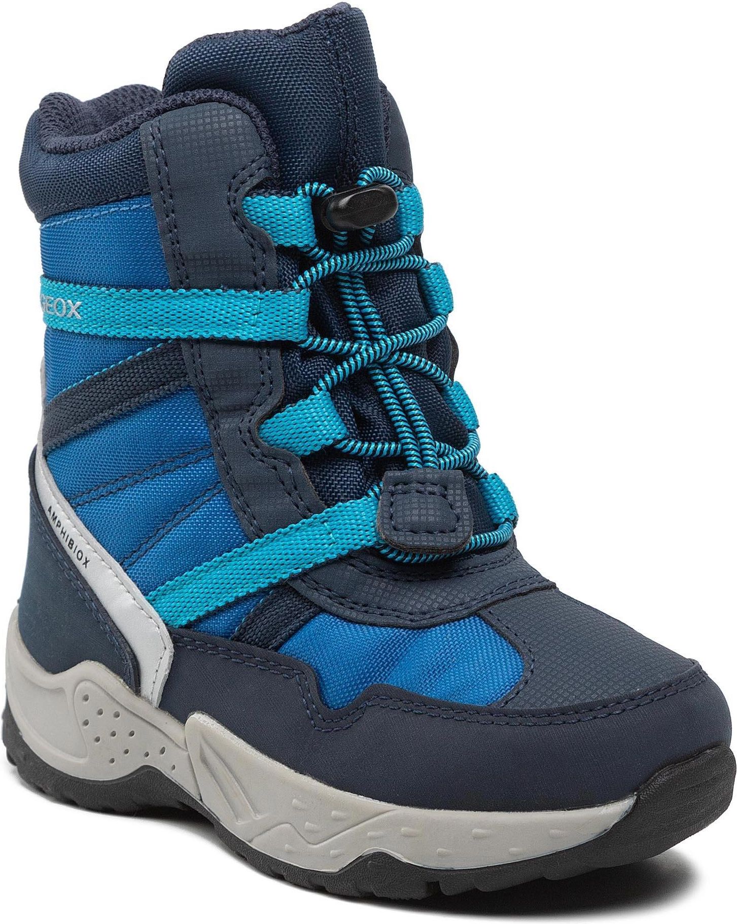 Śniegowce GEOX - J Sentiero B.B Abx A J26FSA 0FU50 C4226 M Navy/Royal ...