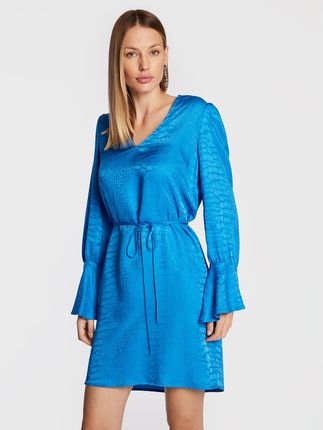 TWINSET Sukienka codzienna 222TT2125 Niebieski Regular Fit