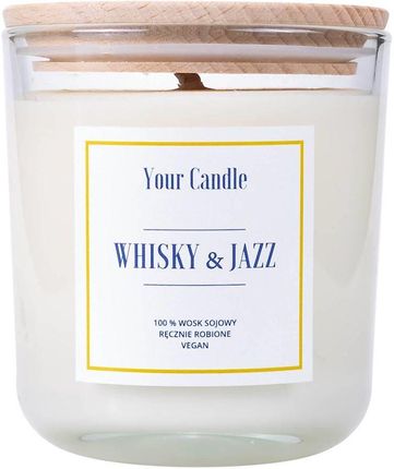 Your Candle Świeca Sojowa Whisky & Jazz 210 Ml 86223