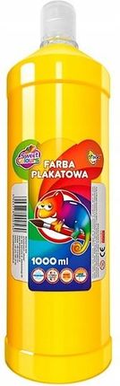 Sweet Colours Polska Farba Plakatowa Tempera 1L Żółta
