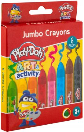 8 Kredek Jumbo Play-Doh