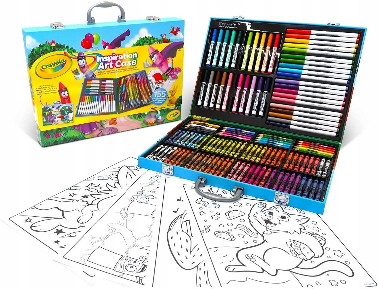 Walizka Z Kredkami Dla Dzieci Crayola Zestaw Plastyczny Kredki Walizka Z Kredkami Jakość - Ceny i